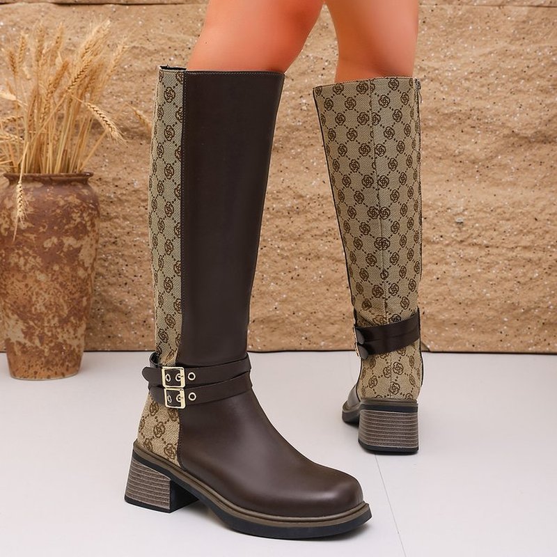Stivali da equitazione autunna - Knee High Boots Women recensione e prezzo